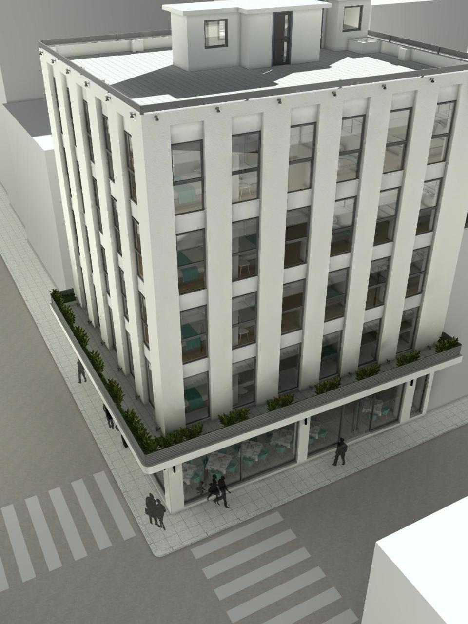 Tins Hotel City - Atény Exteriér fotografie