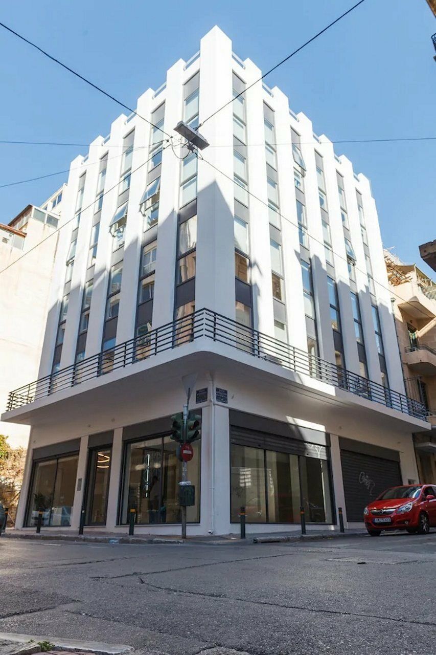 Tins Hotel City - Atény Exteriér fotografie